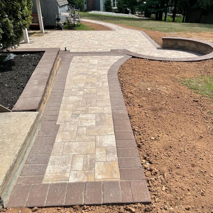 New patio