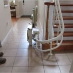 Curved Stairlift Installation