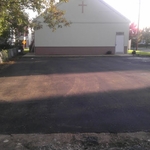 Church Parking lot New construction