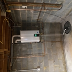Tankless water heater install