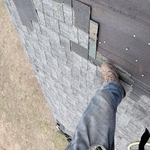 Metal roof install