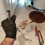 Burner Assembley Before Cleaning
