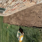 Flower bed install