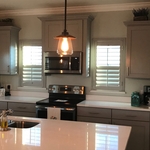 Custom gray shutters