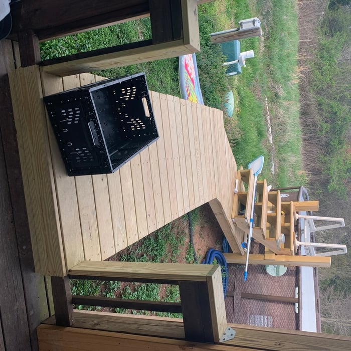 pool deck