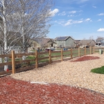 3 Rail split Fence