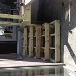 Stairs to deck