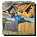 Picnic table & Wood fence Pressure Washer