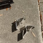 Broken parts
