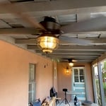 Outdoor fan with WIFI and remote control