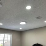 Bedroom LED Lighting Upgrade with Dimmer