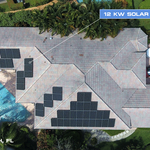 12KW Solar Electricity in Delray Beach, FL