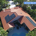 12KW Solar Electricity in Boca Raton, FL