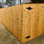 6' Privacy Stained - Clear