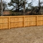 6' Privacy Stained - Clear