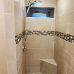 Hall Bathroom Shower Transformed