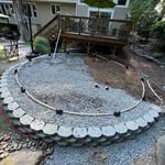 Above ground swimming pool