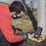 Measuring voltage drop