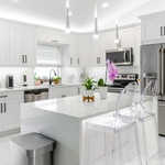 Kitchen and Waterfall