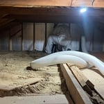 Removal of soiled insulation
