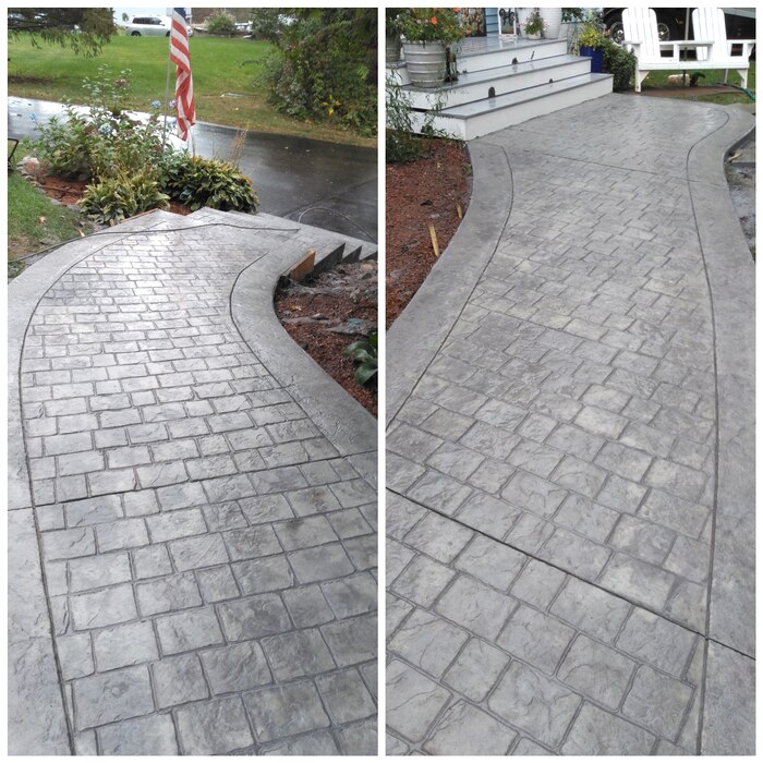 Walkway with stairs
