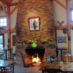 Green Eagle Winery Fireplace