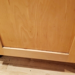 Cupboard front cleaning