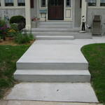 stoop and steps