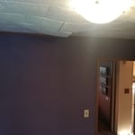 Damaged ceiling tiles
