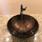 Vessel Sink and Faucet