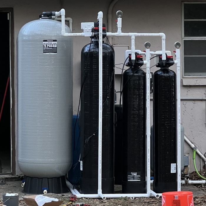 Well water filtration