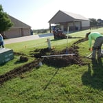 During installation