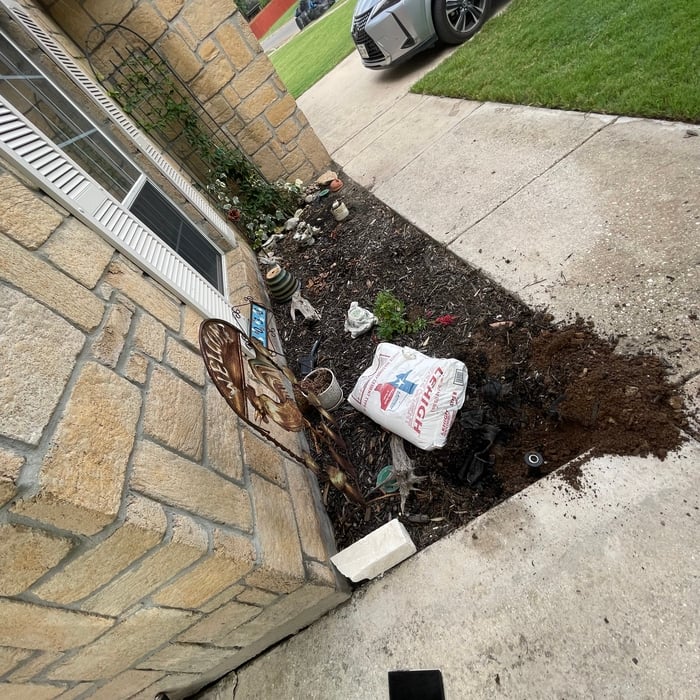 Decorative Flowerbed