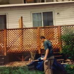 My brother and I 20 years ago