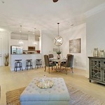 Living room & dining area