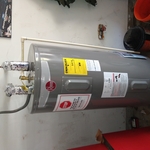 50 gallon electric water heater install