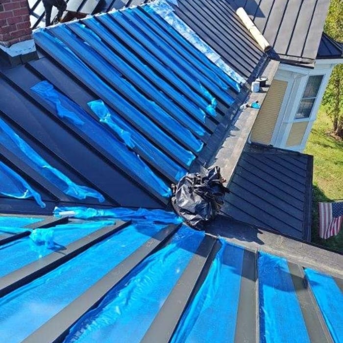 Metal roof replacement