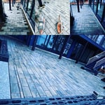Cutting in the Bottom Patio