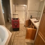 Bathroom Flood Extraction