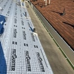 Roofing installation process